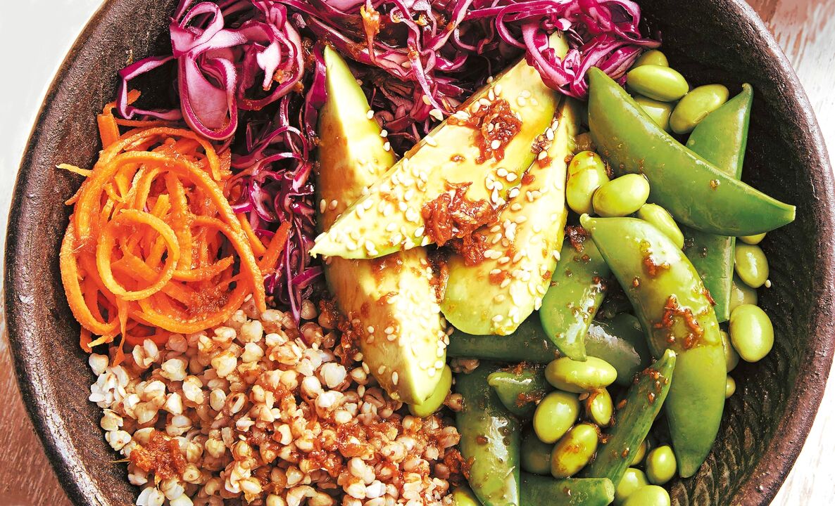 Products allowed on a type of grain diet