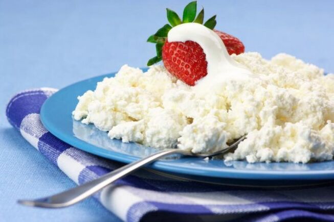 Lose weight on cottage cheese