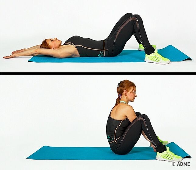 Exercise on press
